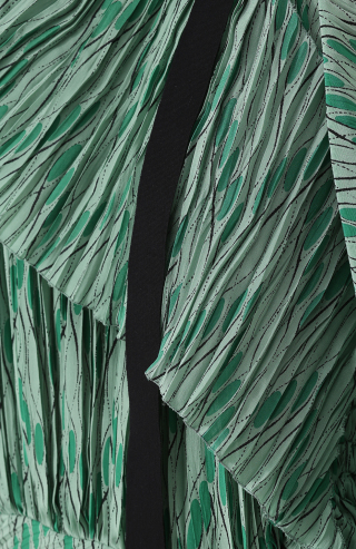 Marni Green silk dress Green