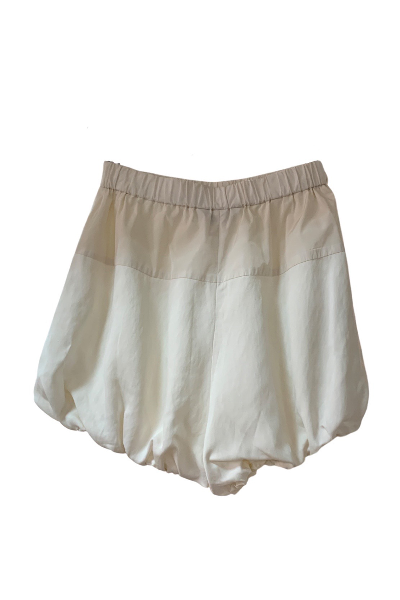 Sportmax Beige shorts with drawstring Beige